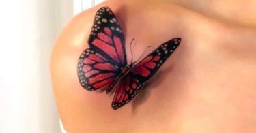 3D butterfly Tattoos