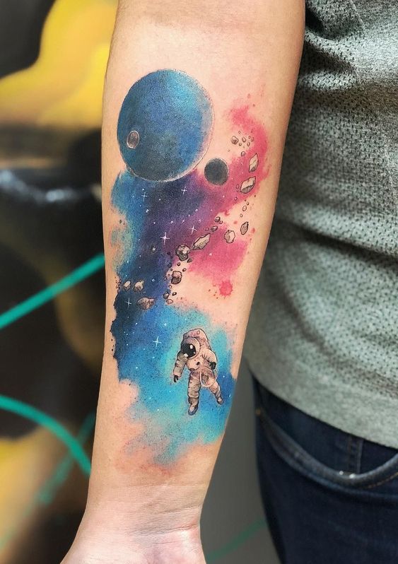 Astronaut Tattoo ideas