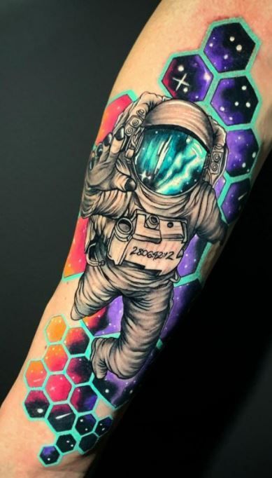 Astronaut Tattoo images