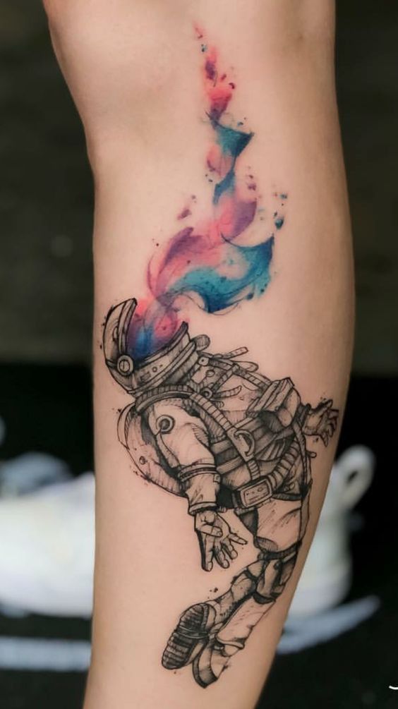 Astronaut Tattoo pictures