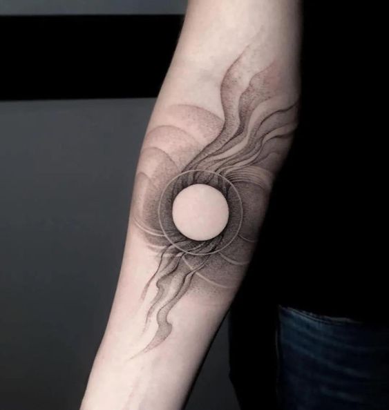 Black Hole Tattoo designs