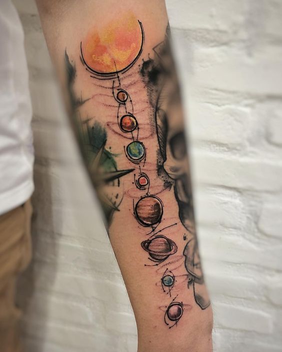 Planet Tattoo ideas