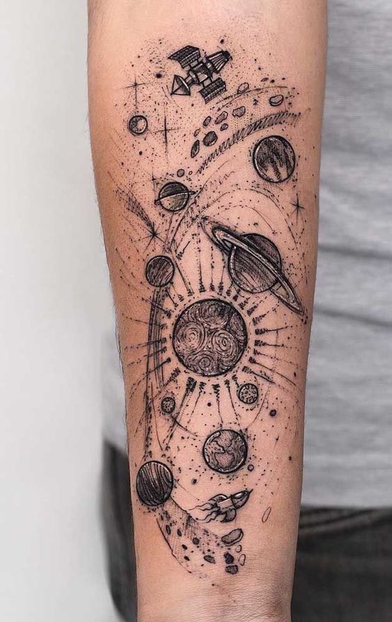 Planet Tattoo pictures
