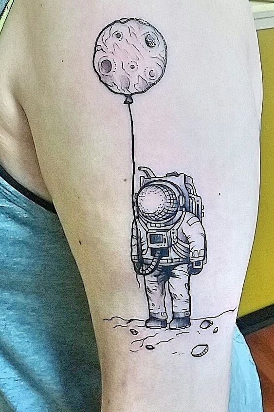 SPACE TATTOO design