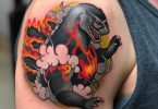 Godzilla tattoos