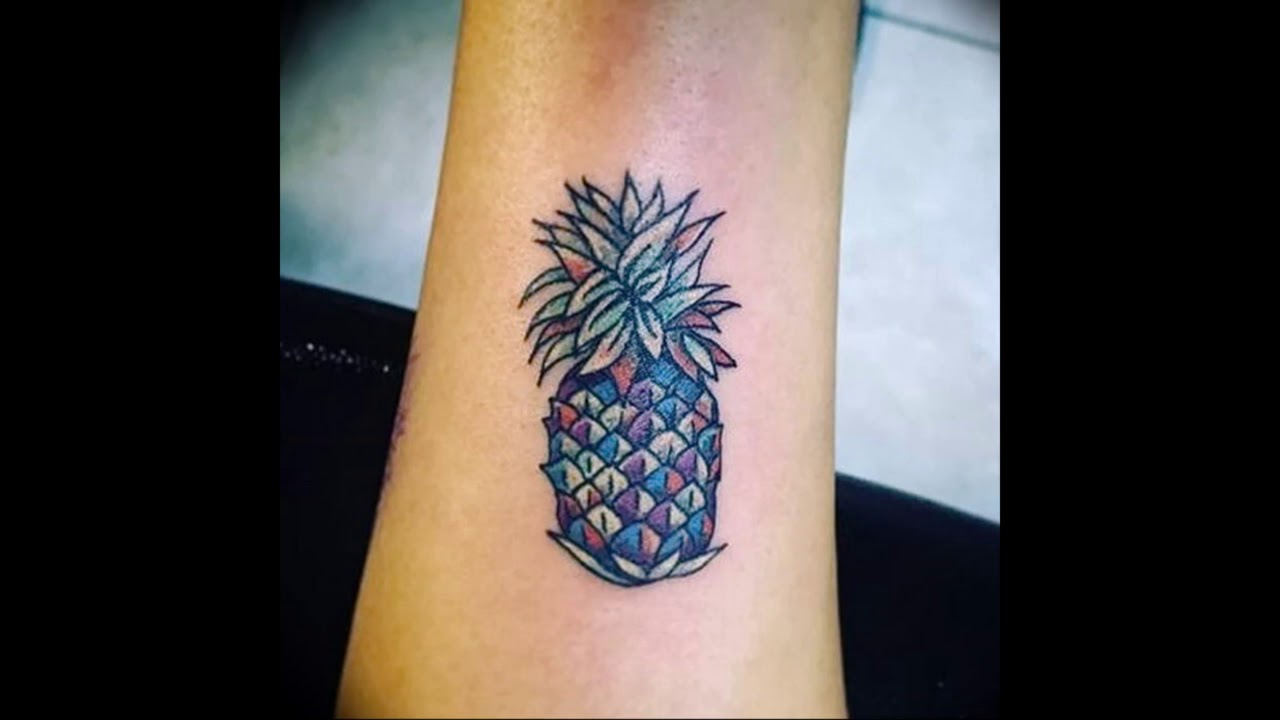 pineapple tattoo pictures