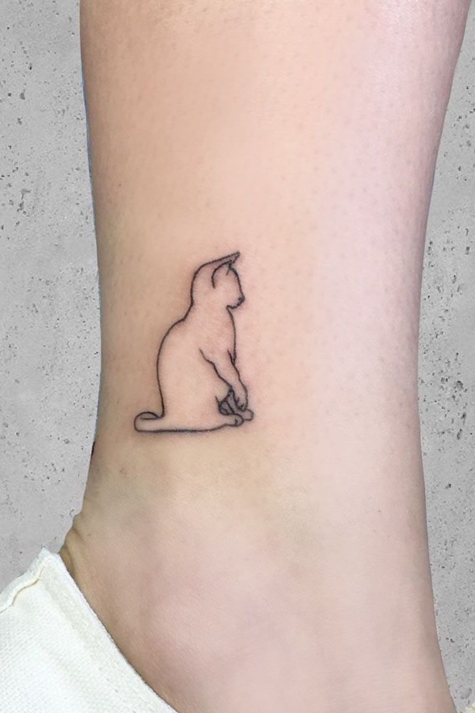 Idées de tatouage de chat