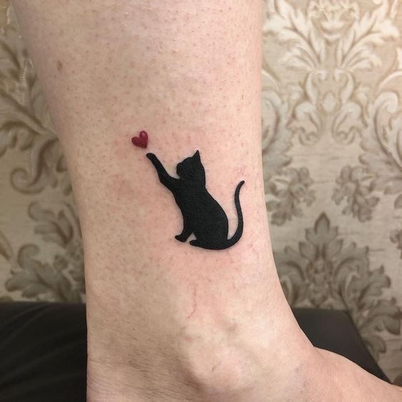 Kat tatoeage afbeeldingen