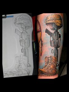 Fallen Soldier Tattoo ideas