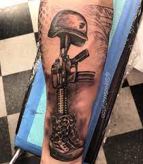 Gefallene Soldaten Tattoo-Bilder