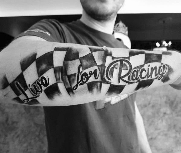 30+ Racing Tattoos - An Exploration Of Speed, Style, And Art - Tattoos Free