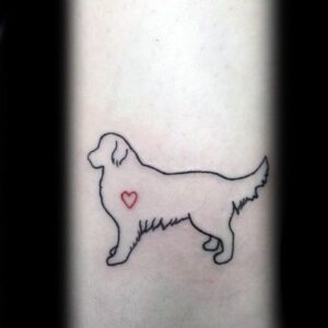 Golden Retriever tattoos ideas