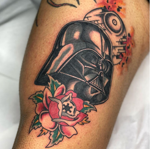 Classic Vader Tattoo for Women